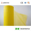 Tissu en maille jaune pour les murs intérieurs et extérieurs